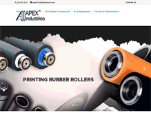 Tablet Screenshot of apexrollers.com